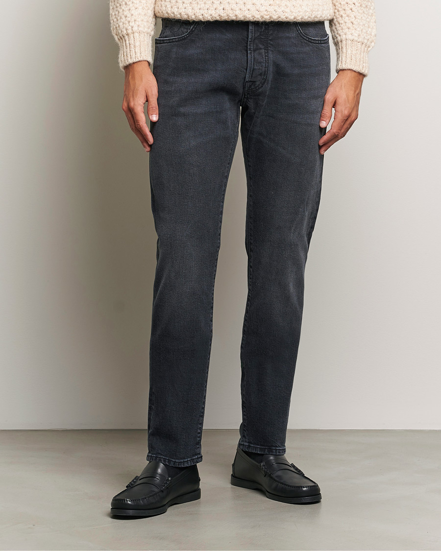 Herren | Jeans | Jacob Cohën | Bard Slim Fit Streatch Jeans Grey