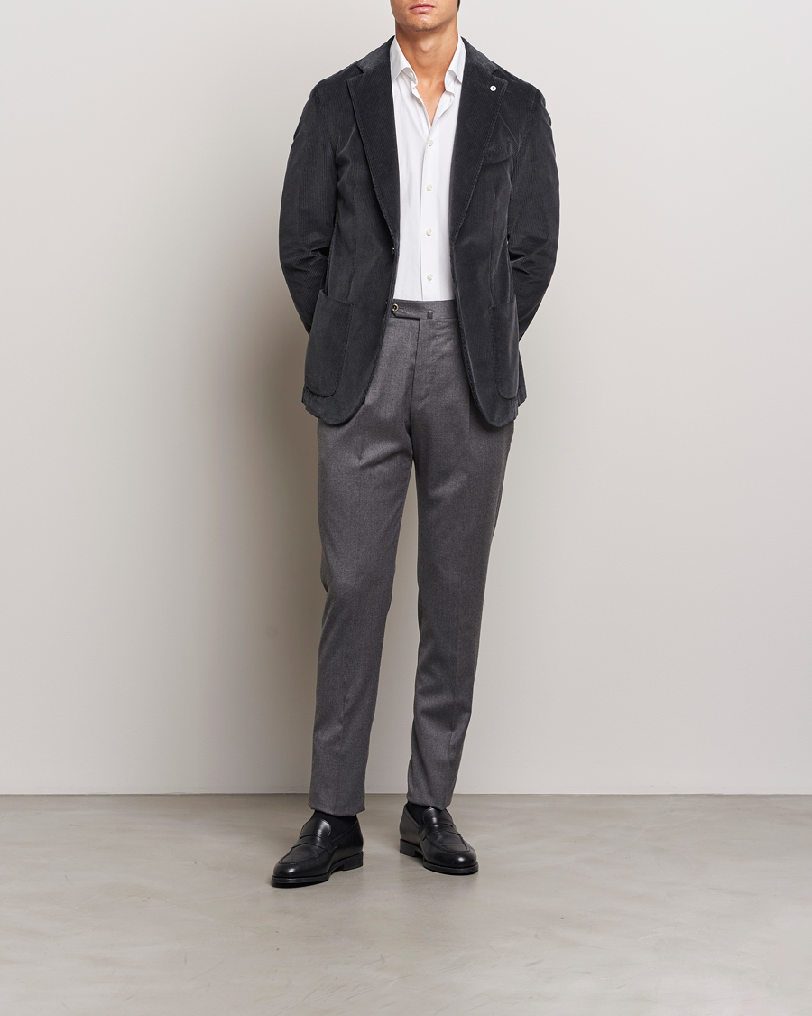 Herren | Sakkos | L.B.M. 1911 | Jack Corduroy Blazer Grey