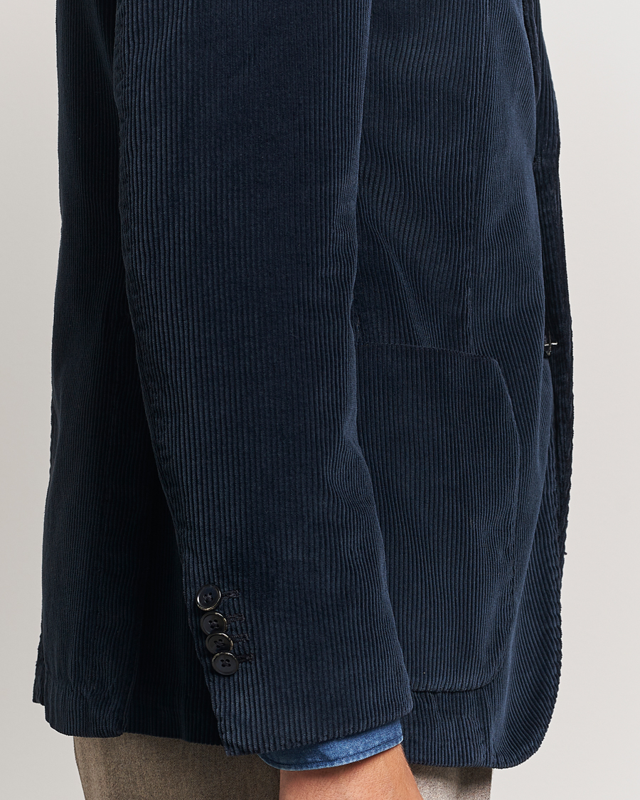 Herren | Sakkos | L.B.M. 1911 | Jack Corduroy Blazer Navy