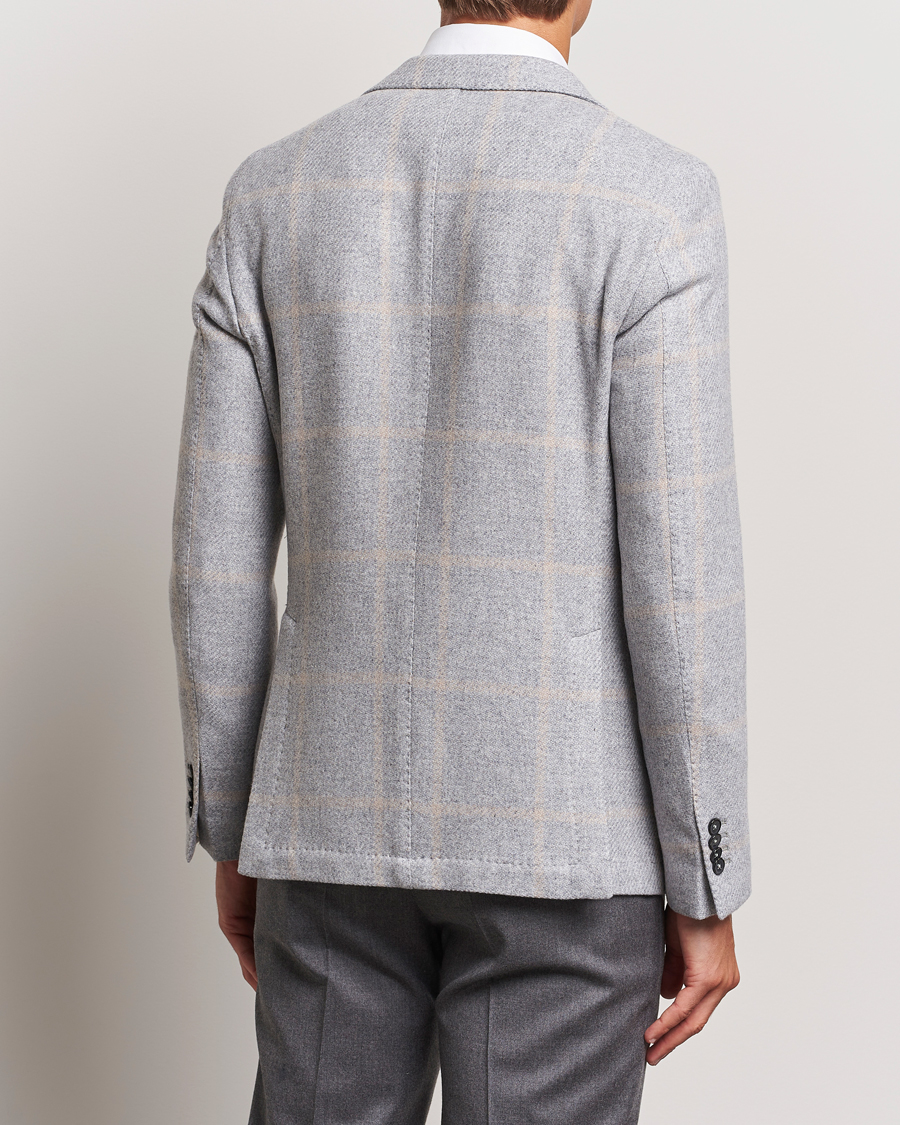 Herren | Sakkos | L.B.M. 1911 | Jack Regular Jersey Wool Blazer Light Grey