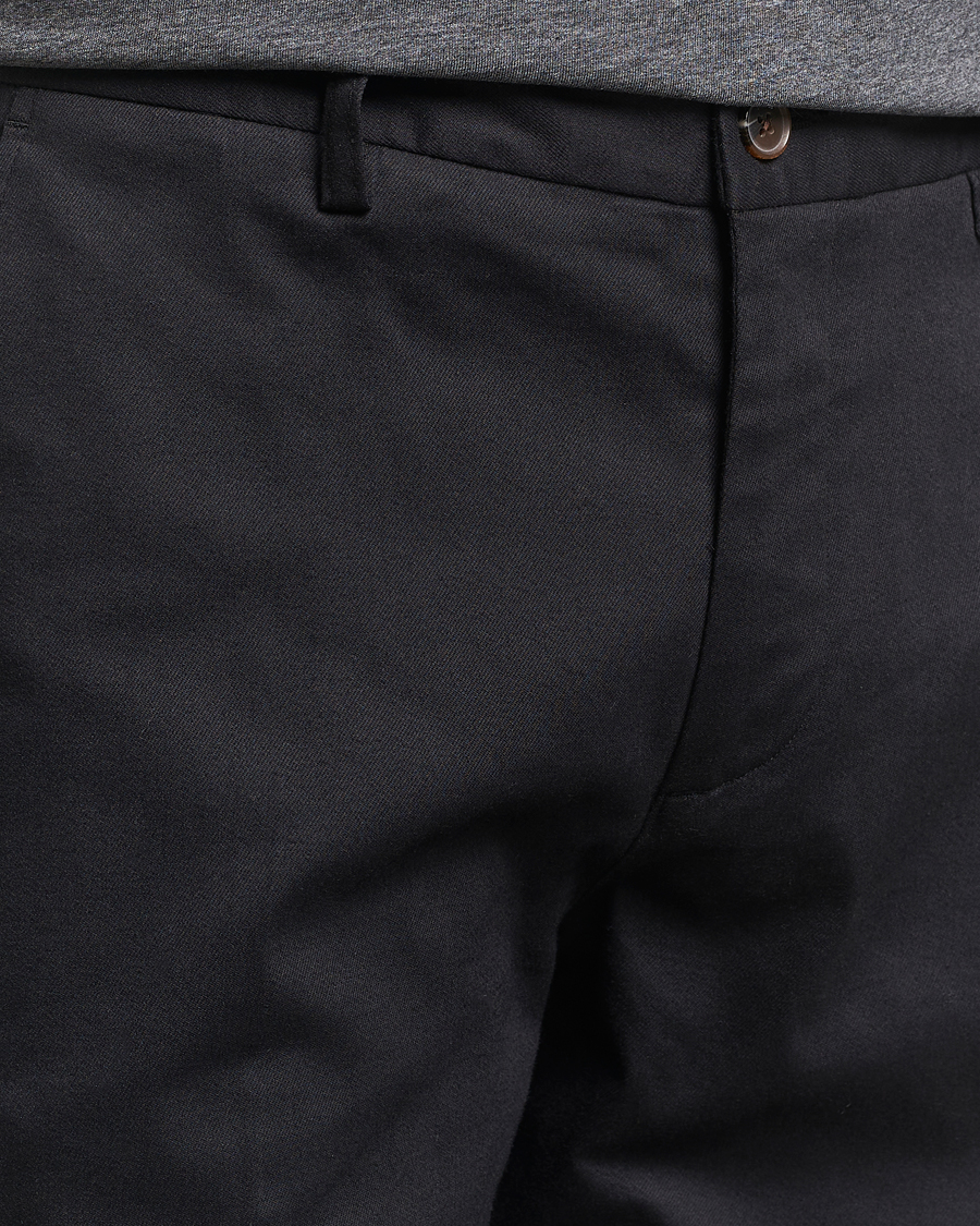 Herren | Hosen | LES DEUX | Como Reg Cotton Pants Black