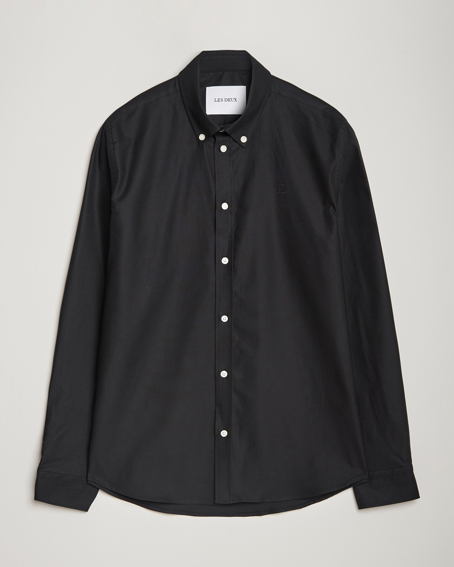 Herren | Hemden | LES DEUX | Konrad Oxford Shirt Black