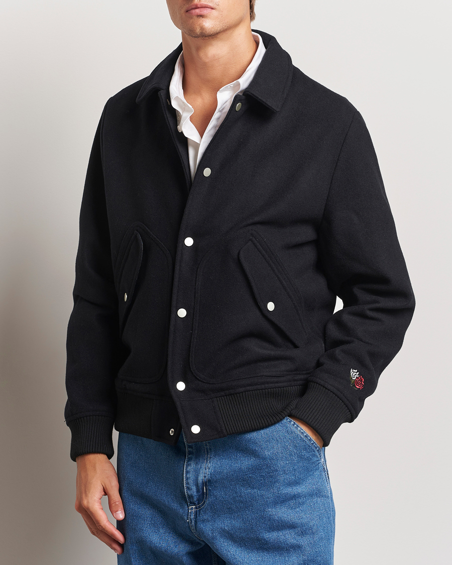 Herren | Jacken | LES DEUX | Rhett Varsity Jacket Black