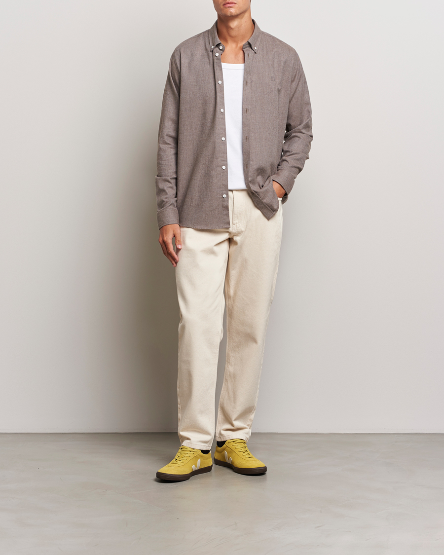 Herren | Hemden | LES DEUX | Dessert Reg Shirt Mountain Grey Melange