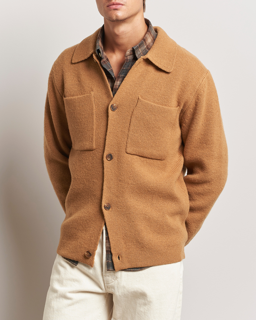 Herren | Pullover | LES DEUX | Fischer Milano Overshirt Tobacco Brown