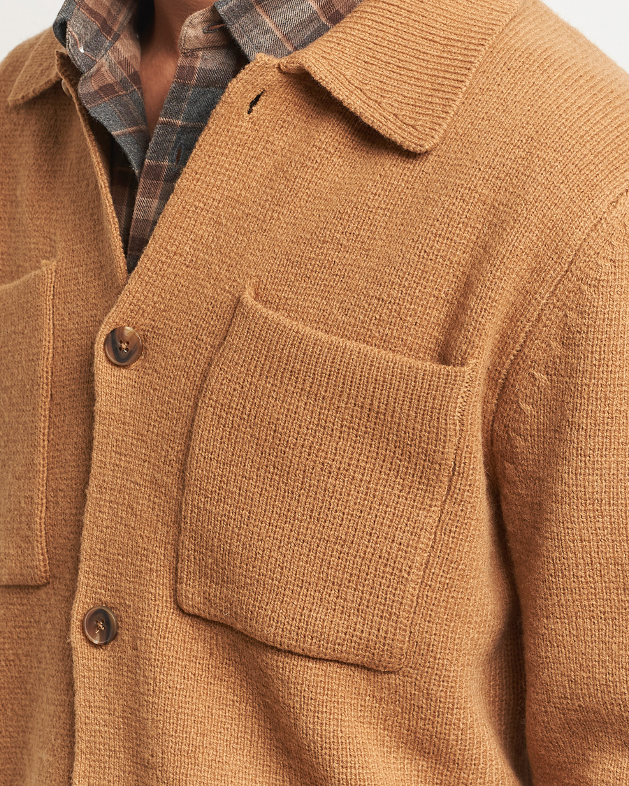 Herren | Pullover | LES DEUX | Fischer Milano Overshirt Tobacco Brown