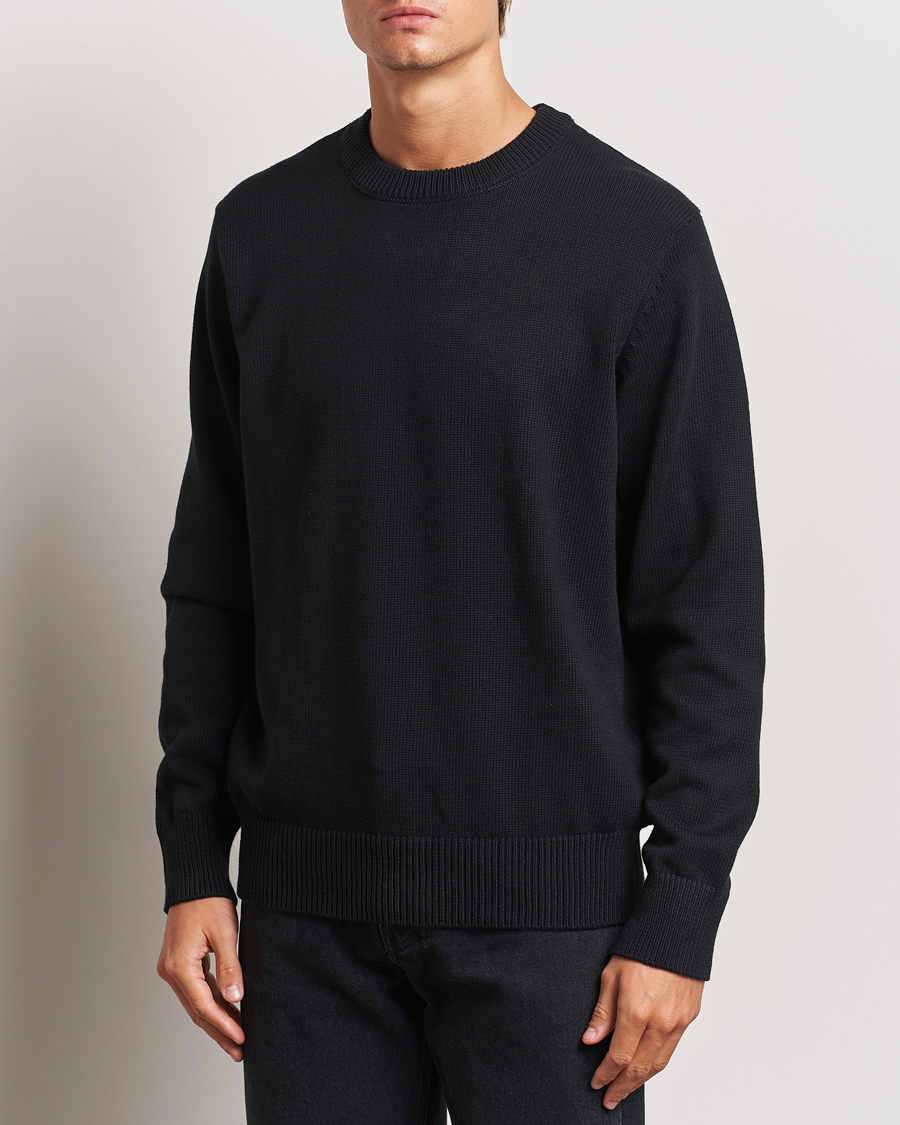 Herren | Pullover | LES DEUX | Gary Cotton Knit 2.0 Black