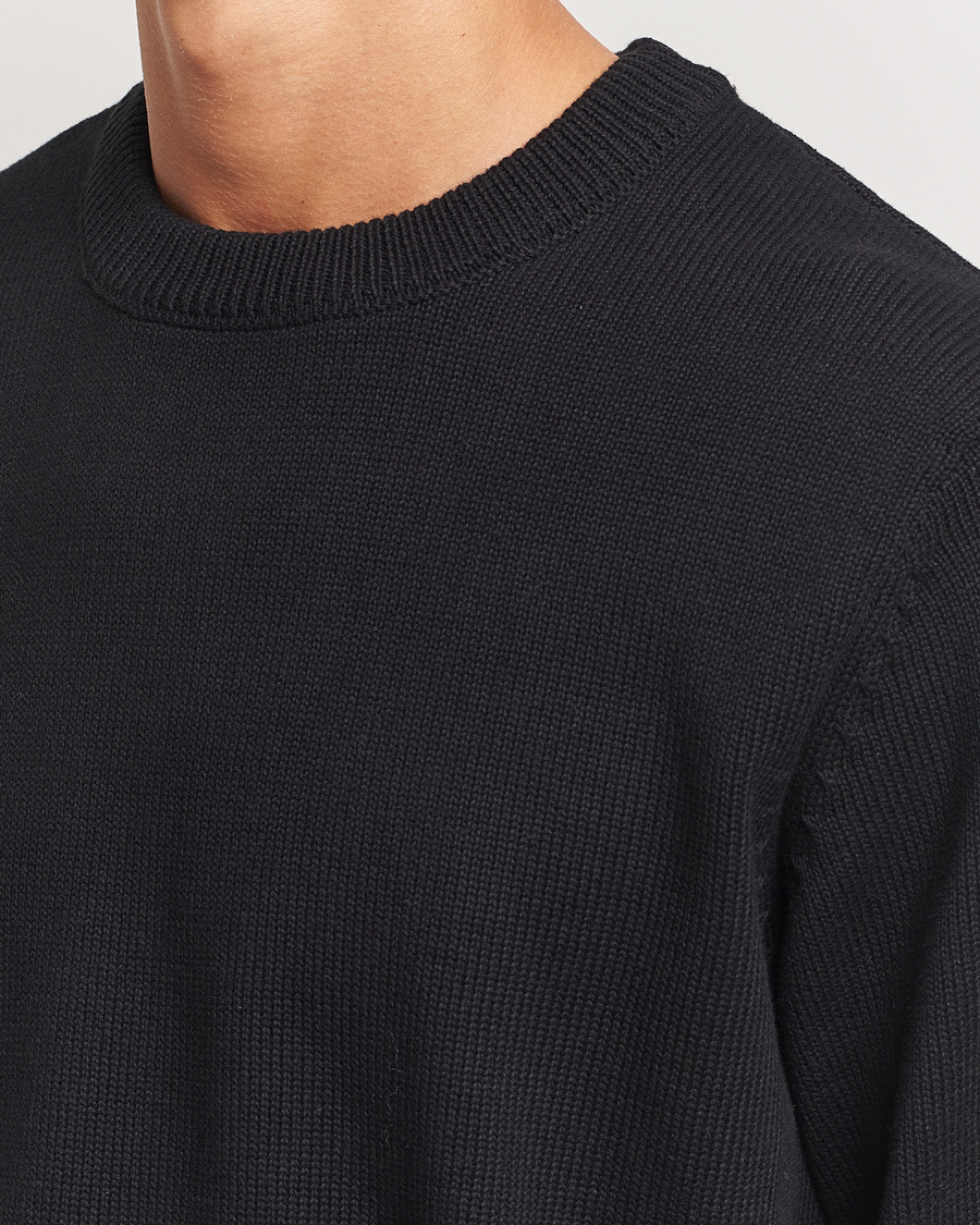 Herren | Pullover | LES DEUX | Gary Cotton Knit 2.0 Black