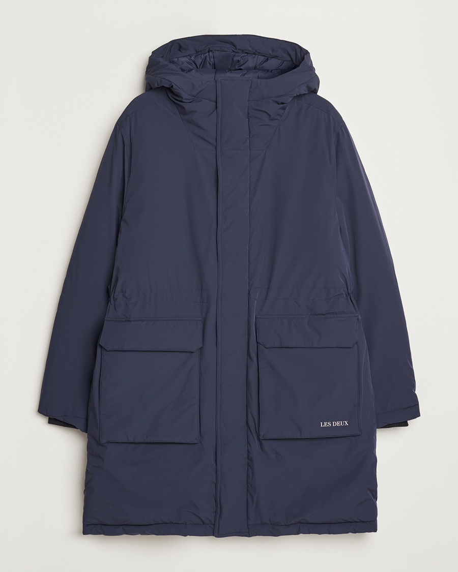 Herren | Jacken | LES DEUX | Channing Padded Parka Coat Dark Navy