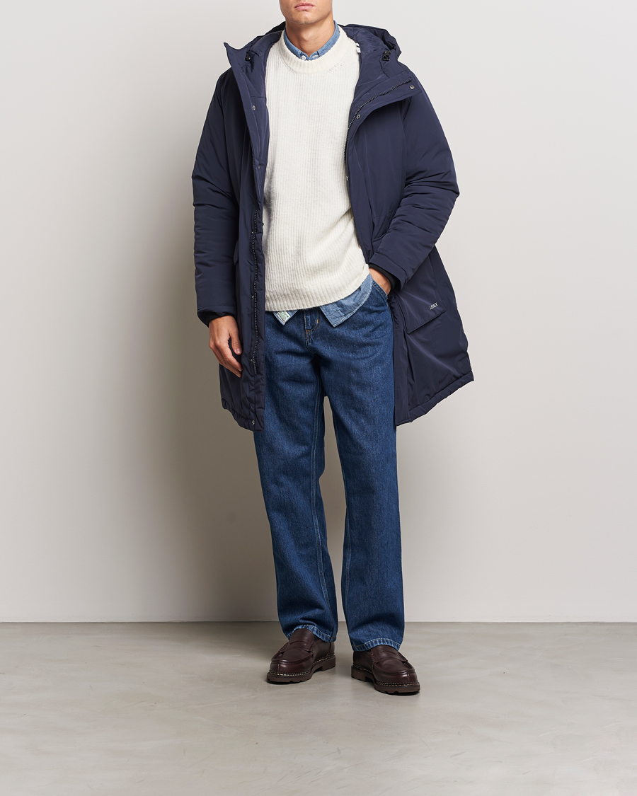 Herren | Jacken | LES DEUX | Channing Padded Parka Coat Dark Navy
