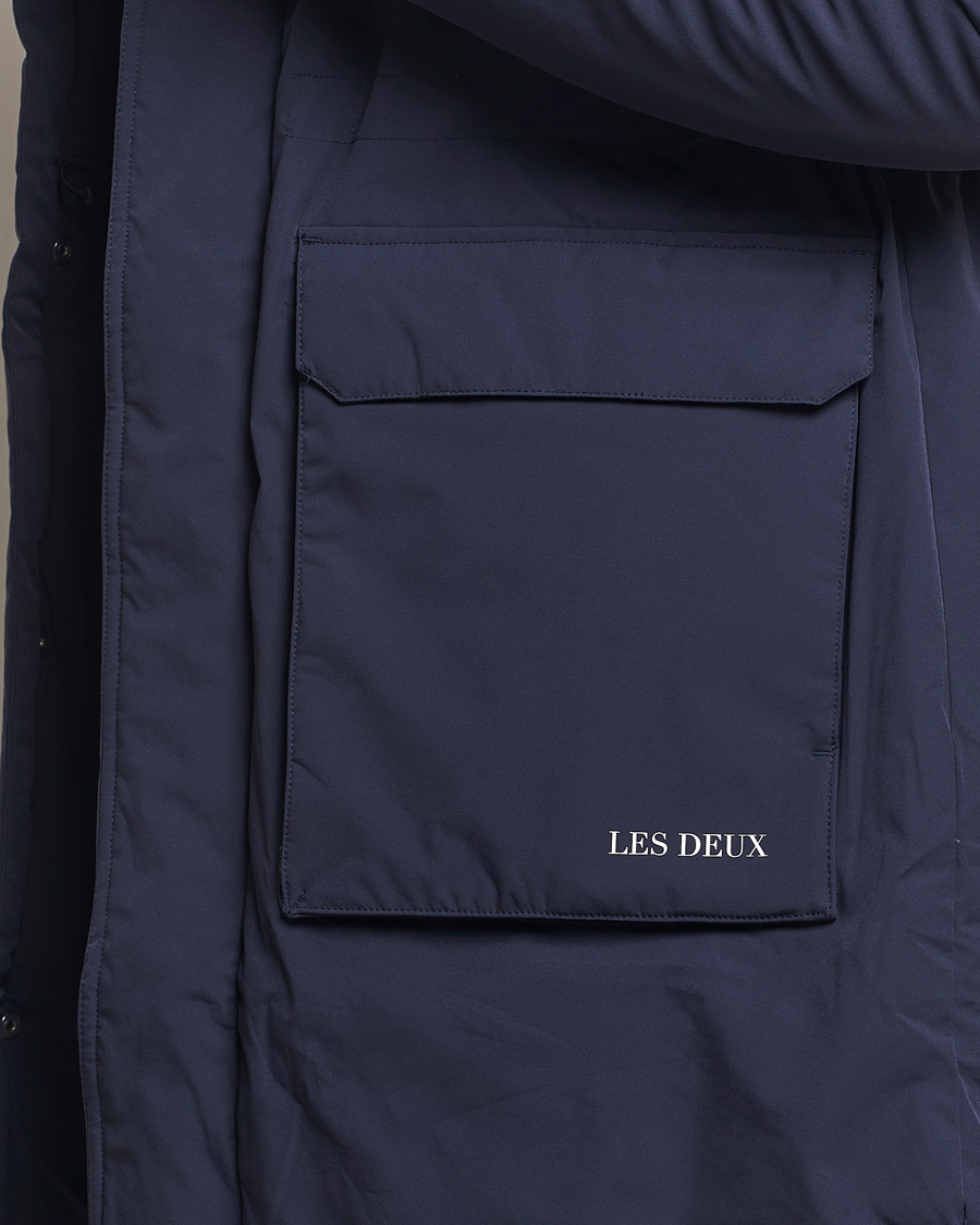 Herren | Jacken | LES DEUX | Channing Padded Parka Coat Dark Navy