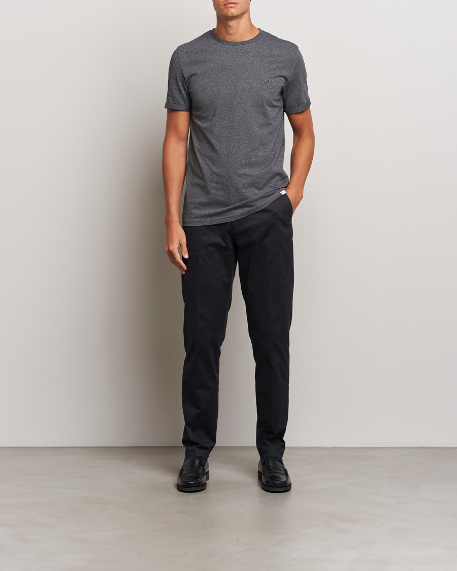 Herren | T-Shirts | LES DEUX | Nørregaard T-Shirt Mountain Grey Melange