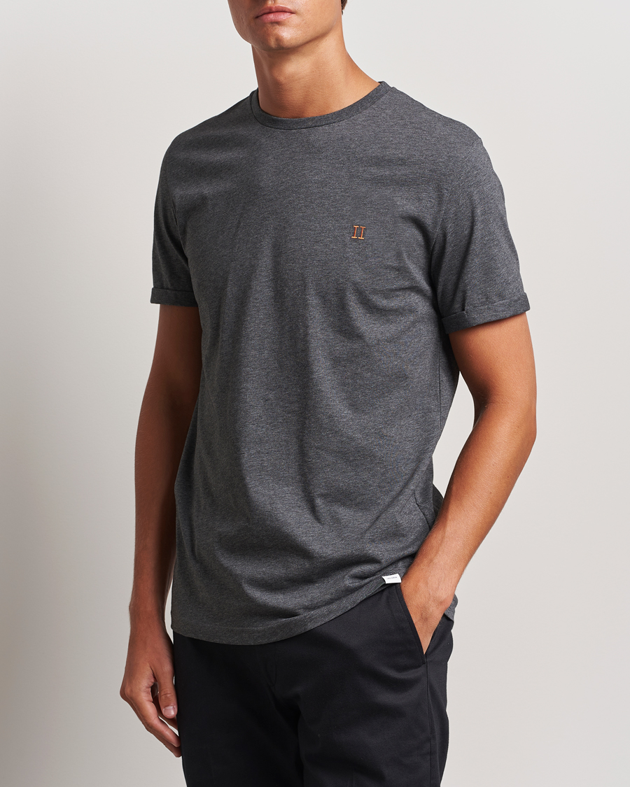 Herren | T-Shirts | LES DEUX | Nørregaard T-Shirt Mountain Grey Melange