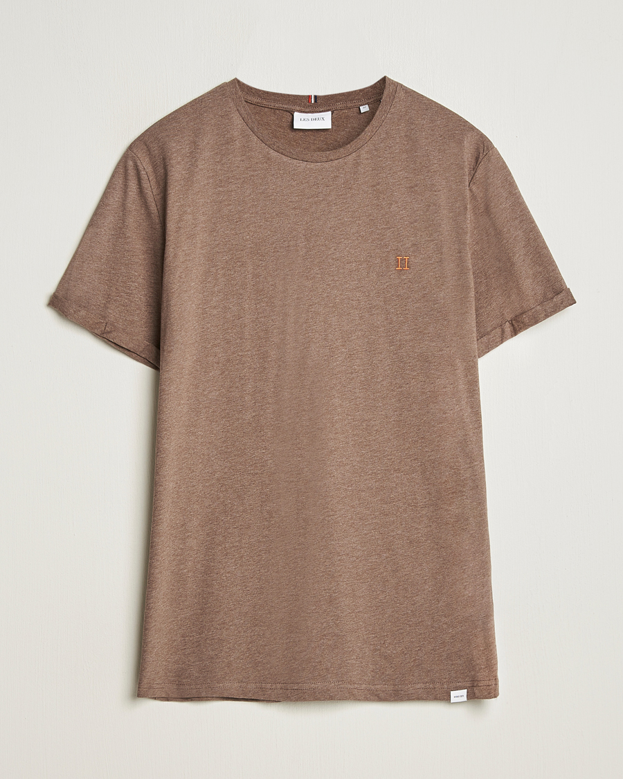 Herren | T-Shirts | LES DEUX | Nørregaard T-Shirt Charcoal Melange