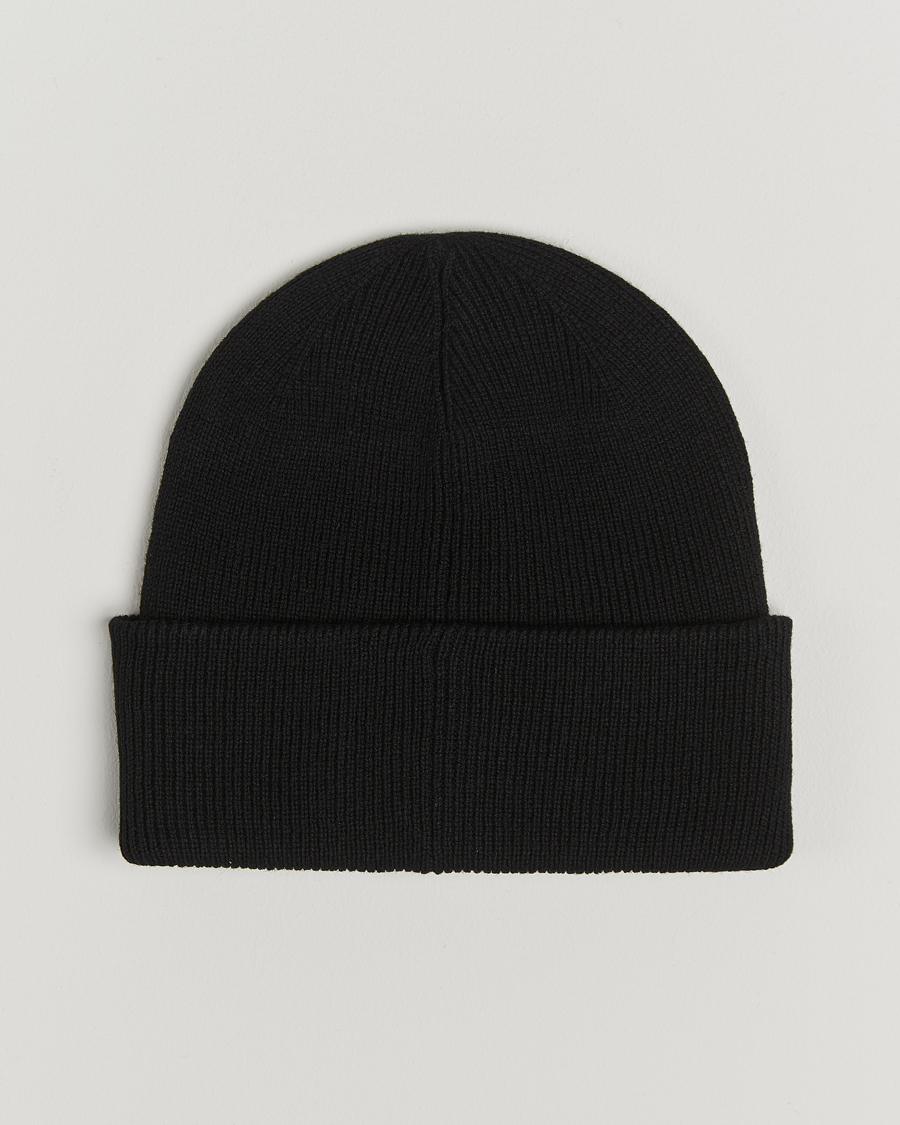 Herren | Les Deux Wayne Wool Beanie Black | LES DEUX | Wayne Wool Beanie Black