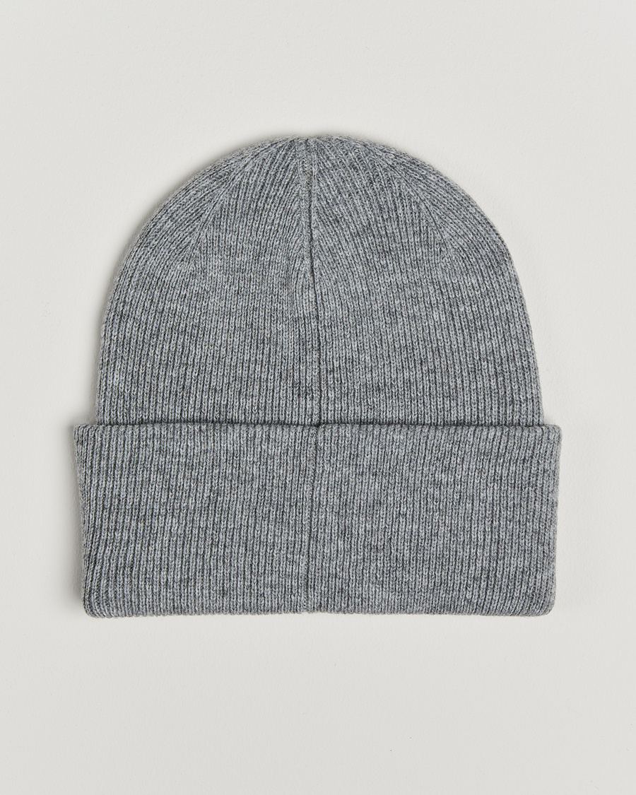 Herren | Les Deux Wayne Wool Beanie Grey Melange | LES DEUX | Wayne Wool Beanie Grey Melange