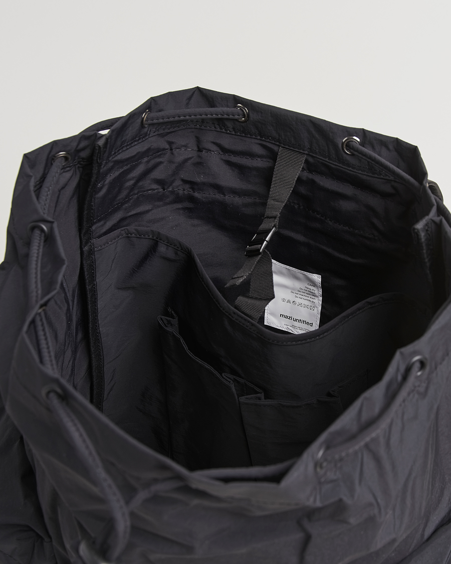 Herren | mazi untitled All Day 04 Nylon Backpack Black | mazi untitled | All Day 04 Nylon Backpack Black