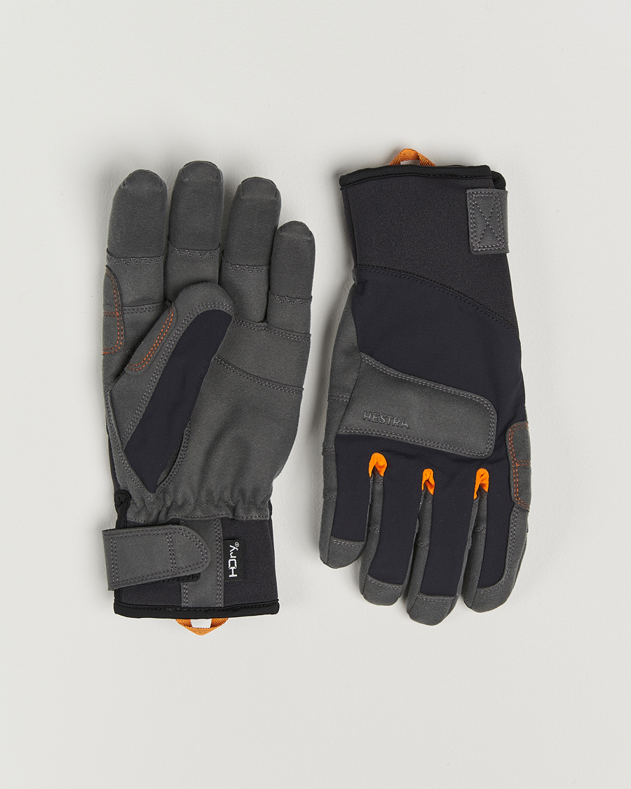 Herren | Handschuhe | Hestra | Ergo Grip Delta Hdry Glove Black/Dark Grey