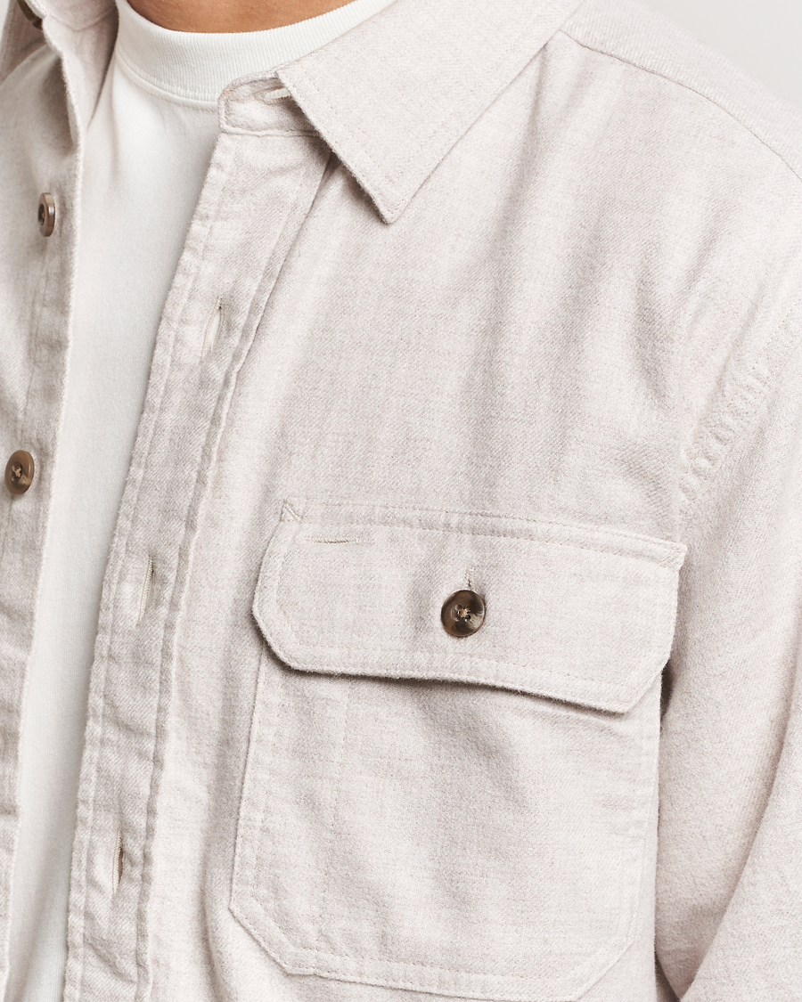 Herren | Hemden | Pendleton | Burnside Flannel Shirt Natural