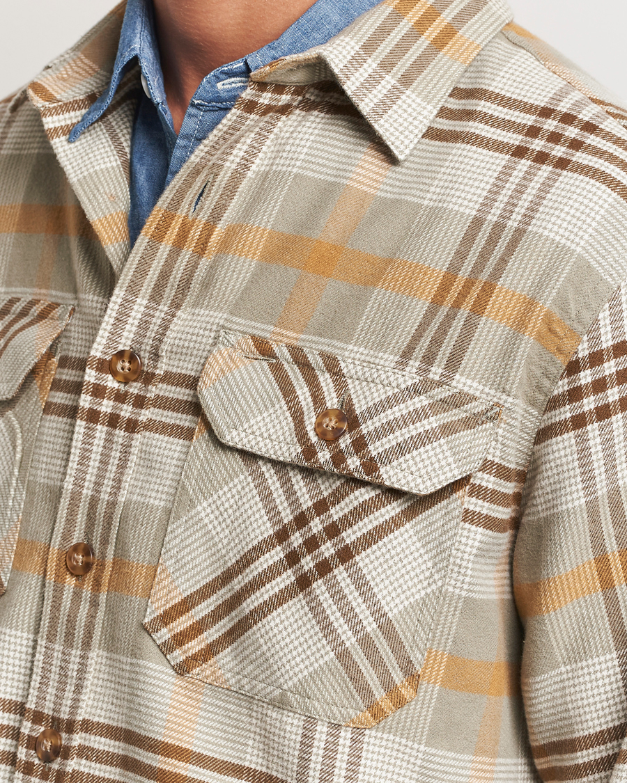 Herren | Hemden | Pendleton | Burnside Flannel Shirt Tan Plaid