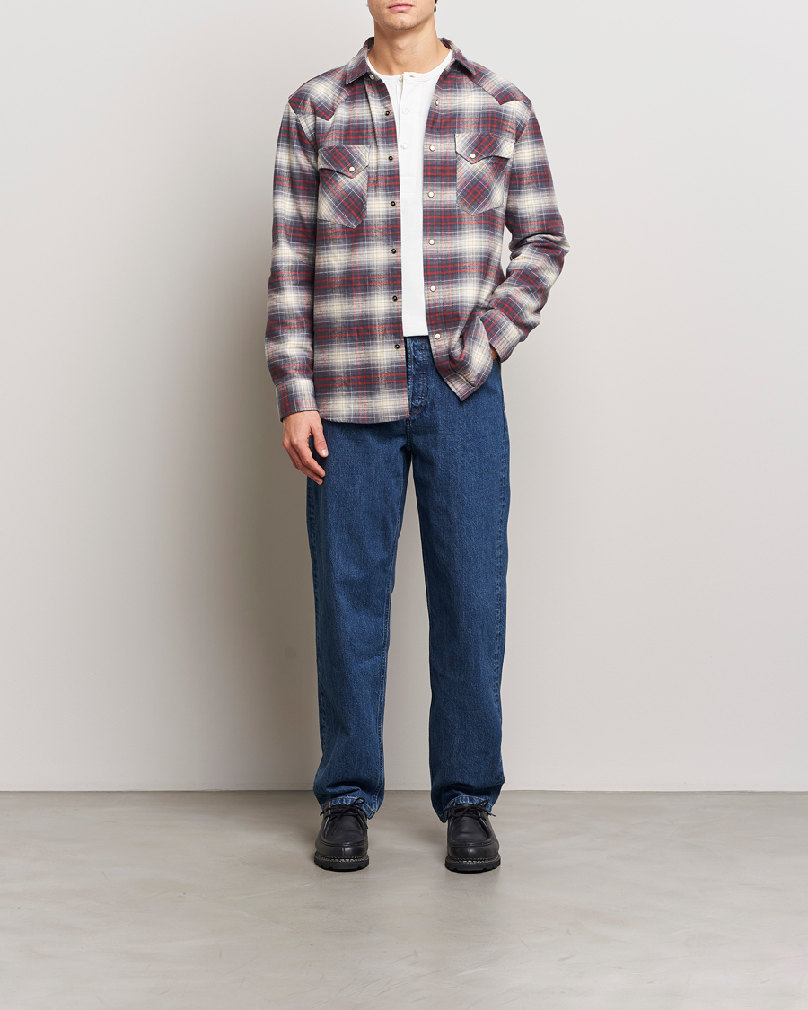 Herren | Hemden | Pendleton | Wyatt Flannel Shirt Navy Plaid