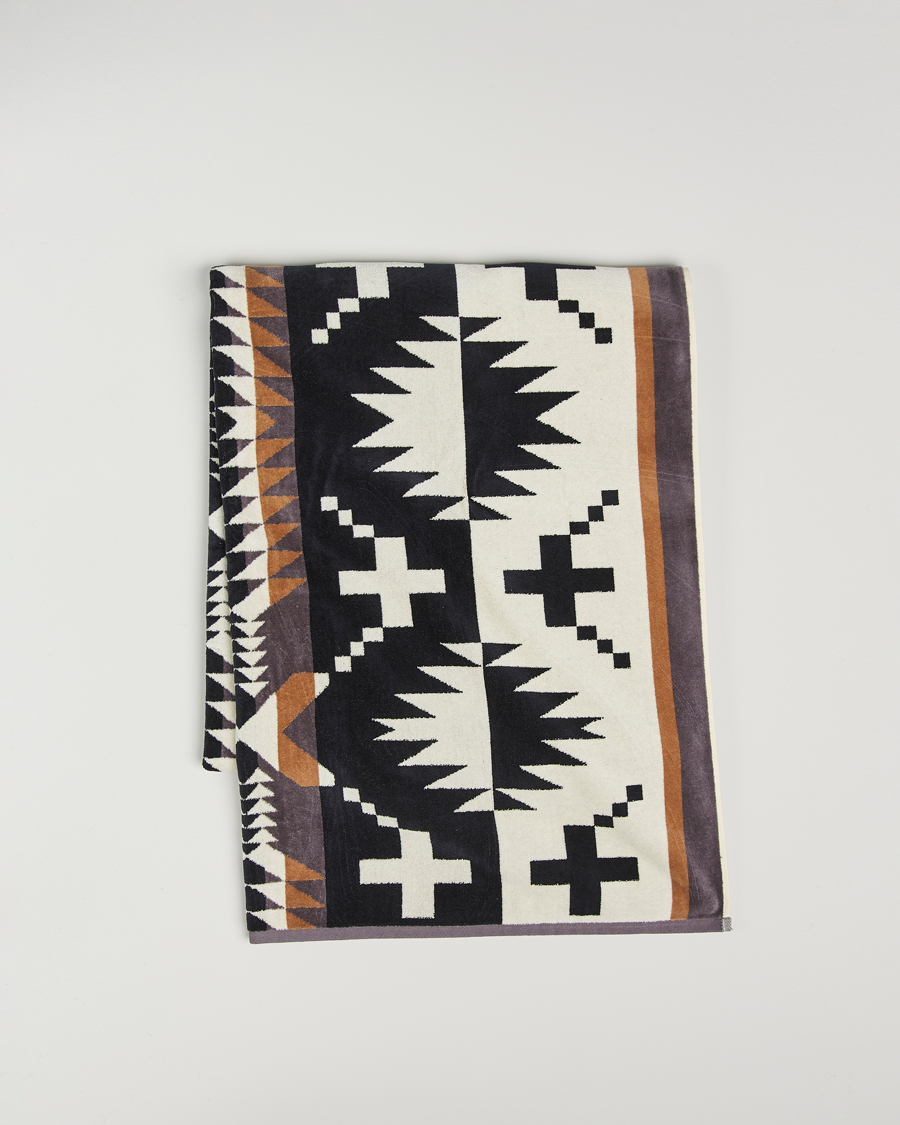 Herren | Pendleton Jacquard Spa Towel Spider Rock Black | Pendleton | Jacquard Spa Towel Spider Rock Black