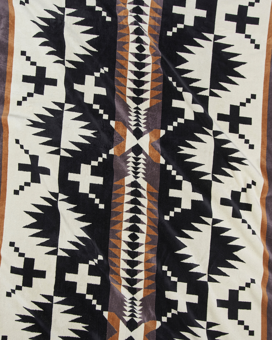 Herren | Pendleton Jacquard Spa Towel Spider Rock Black | Pendleton | Jacquard Spa Towel Spider Rock Black