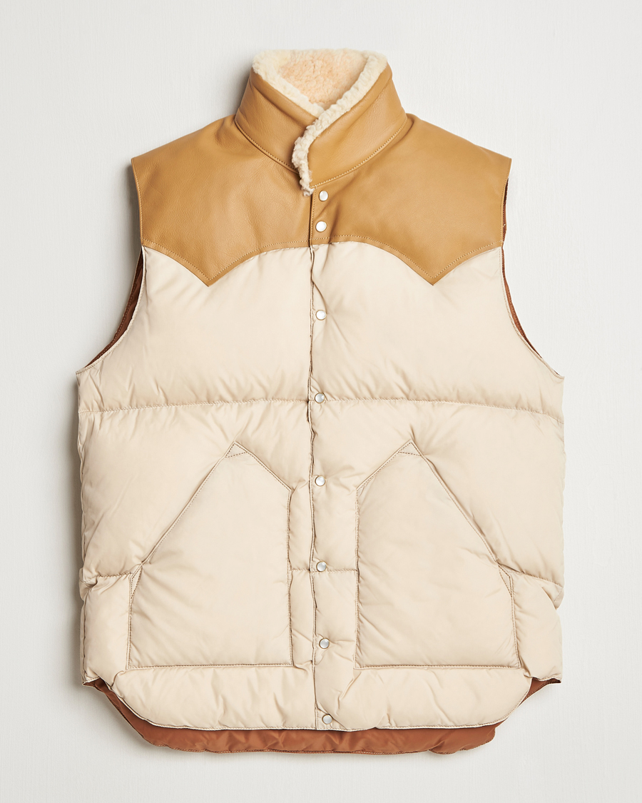 Herren | Jacken | Rocky Mountain Featherbed | Christy Vest Light Beige