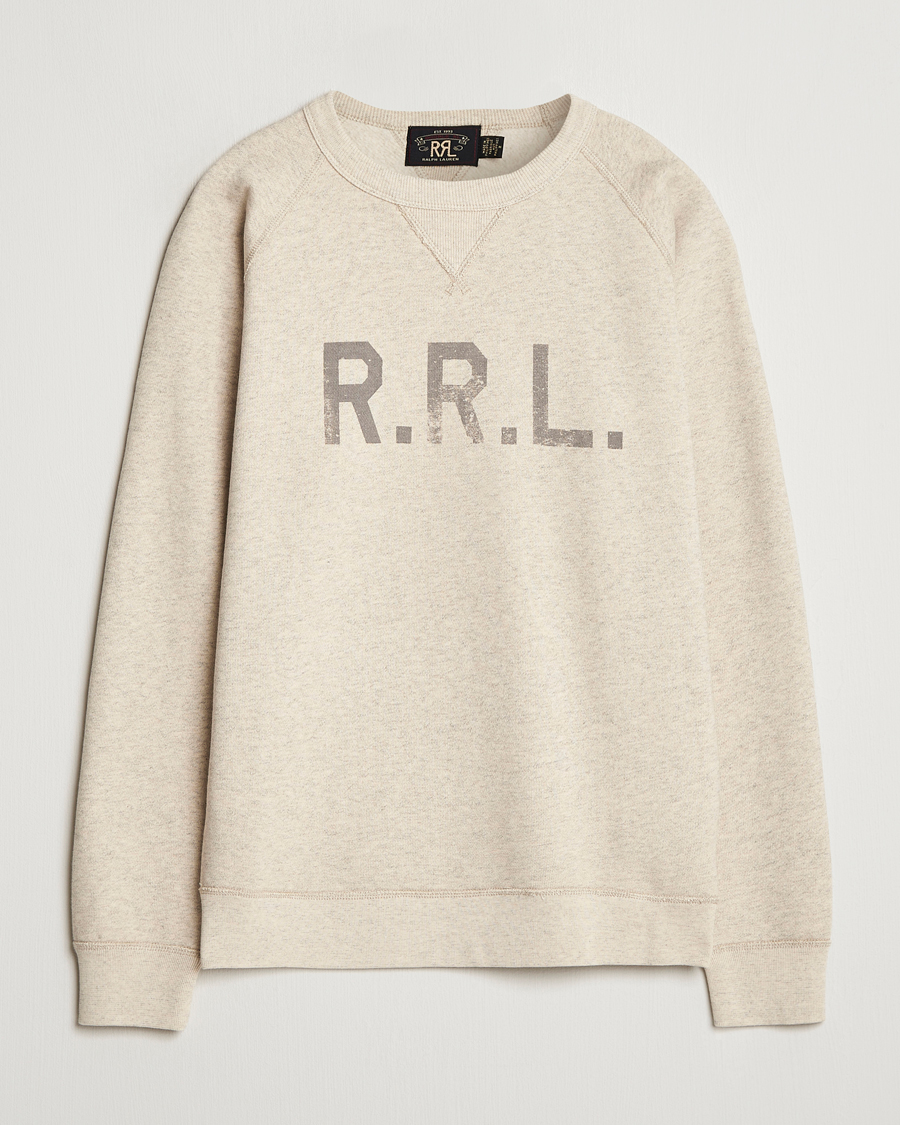 Herren | Pullover | RRL | Raglan Sleeve Sweatshirt Oatmeal Heather