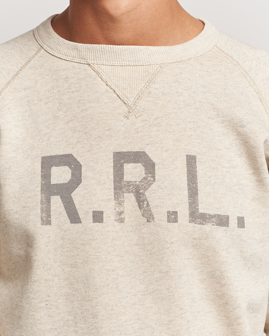 Herren | Pullover | RRL | Raglan Sleeve Sweatshirt Oatmeal Heather
