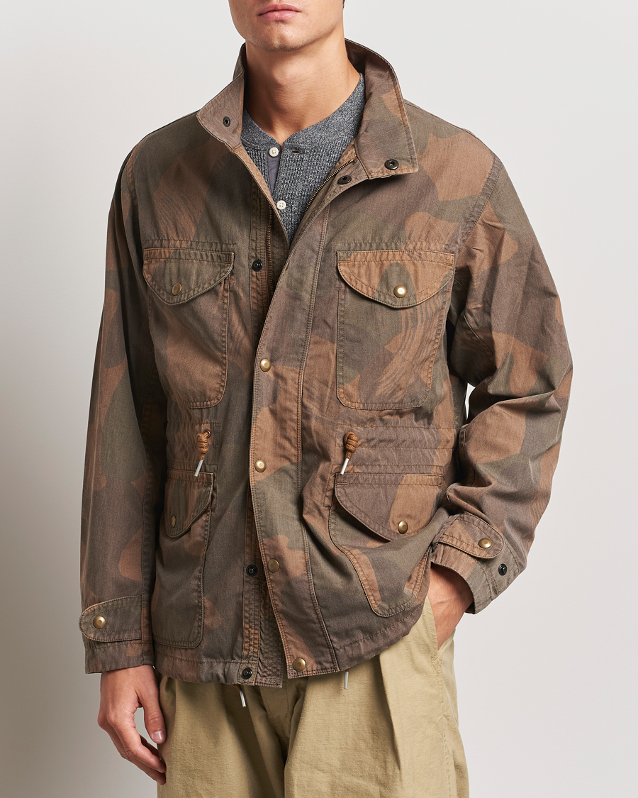 Herren | Jacken | RRL | Riley Unlined Field Jacket Brush Stroke Camo