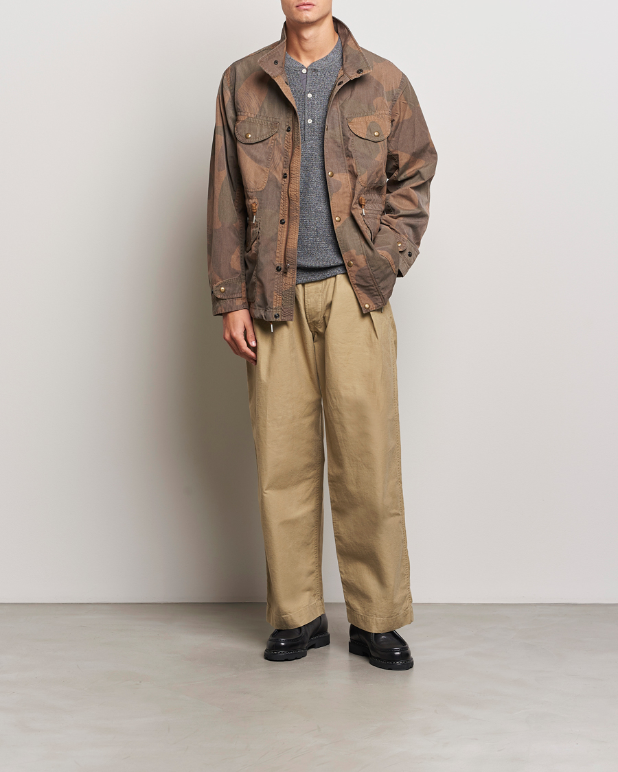 Herren | Hosen | RRL | Hawkes Pleated Chinos Khaki