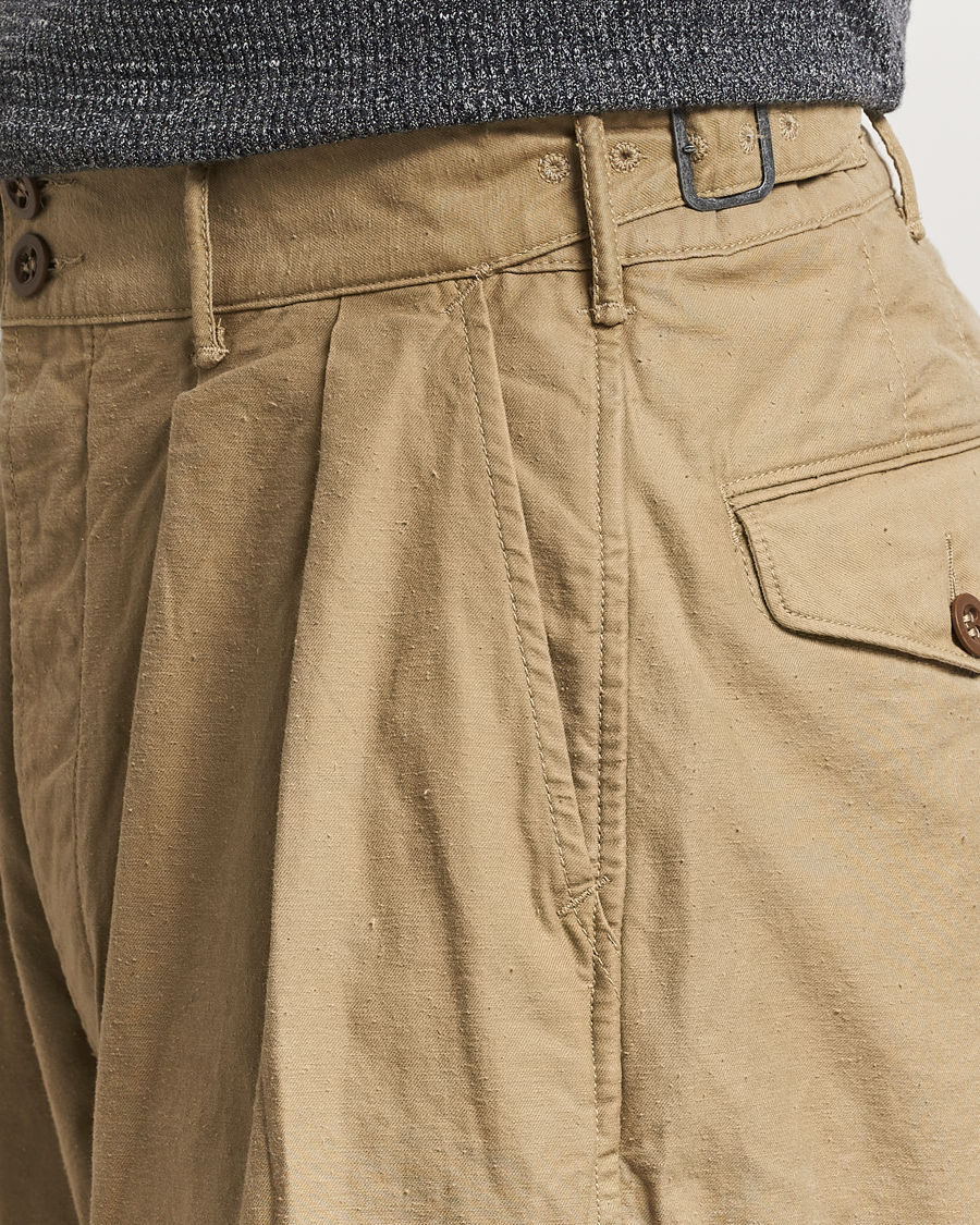 Herren | Hosen | RRL | Hawkes Pleated Chinos Khaki