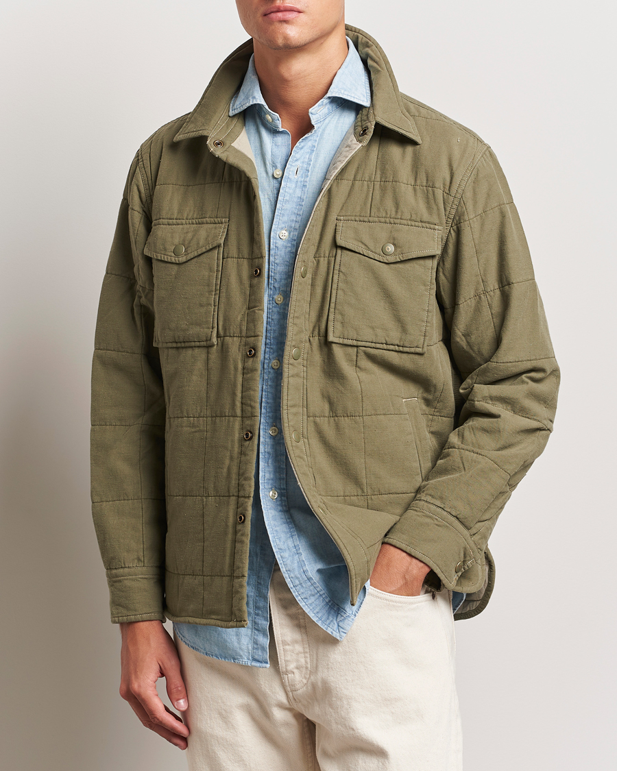 Herren | Jacken | RRL | Mountain Shirt Jacket Olive Drab