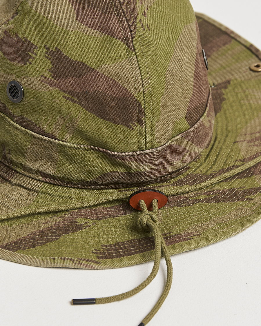 Herren | RRL Jungle Boonie Hat Olive Camo | RRL | Jungle Boonie Hat Olive Camo