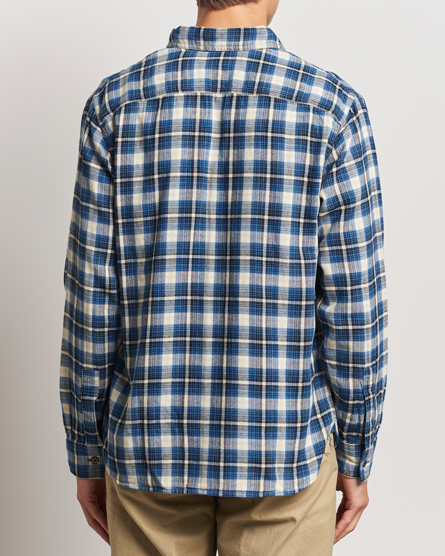 Herren | Hemden | RRL | Herc Flannel Shirt Blue Check