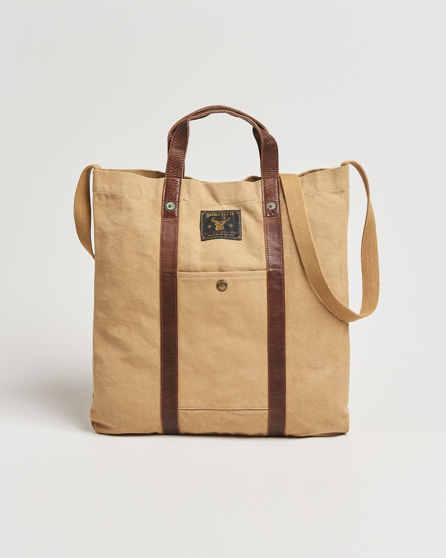 Herren | RRL Harley Canvas Tote Bag Khaki | RRL | Harley Canvas Tote Bag Khaki