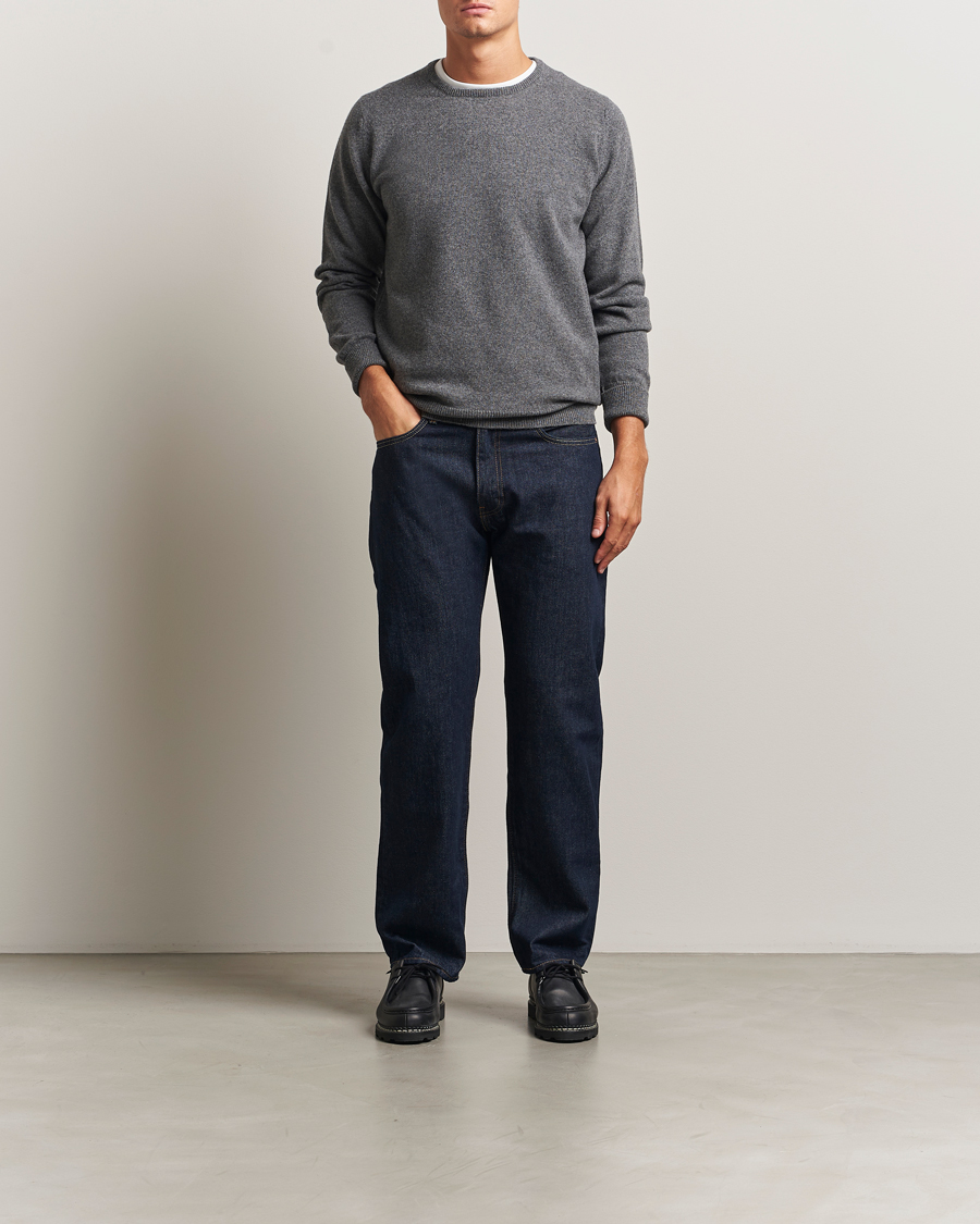 Herren | Pullover | William Lockie | Rob Lambswool Crewneck Cliff