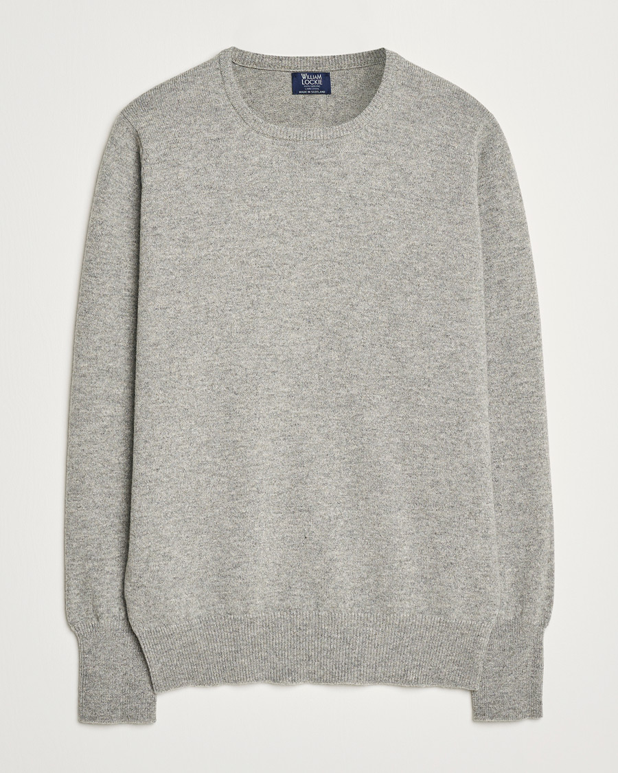 Herren | Pullover | William Lockie | Rob Lambswool Crewneck Flannel