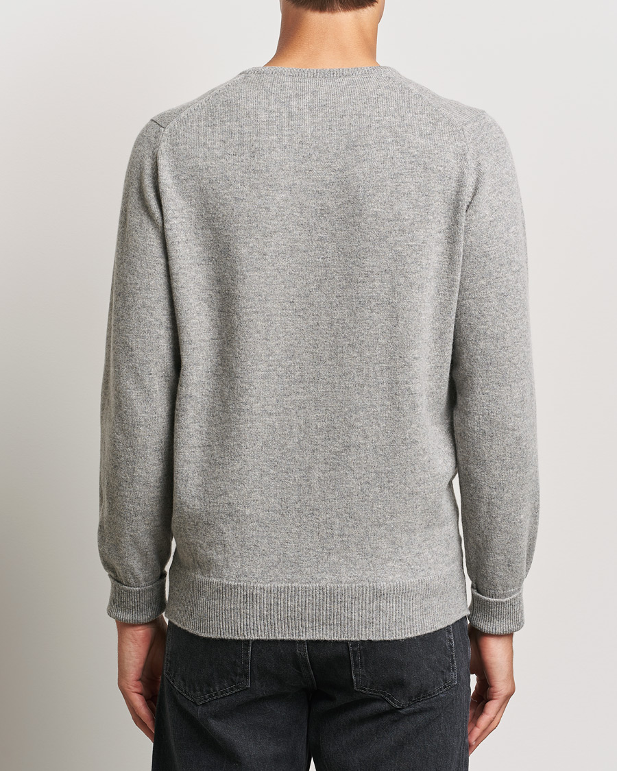 Herren | Pullover | William Lockie | Rob Lambswool Crewneck Flannel