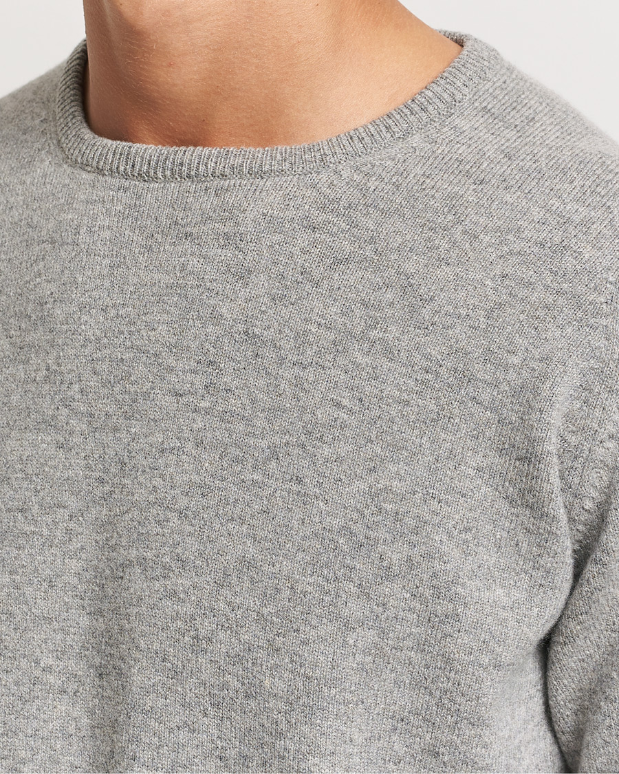 Herren | Pullover | William Lockie | Rob Lambswool Crewneck Flannel