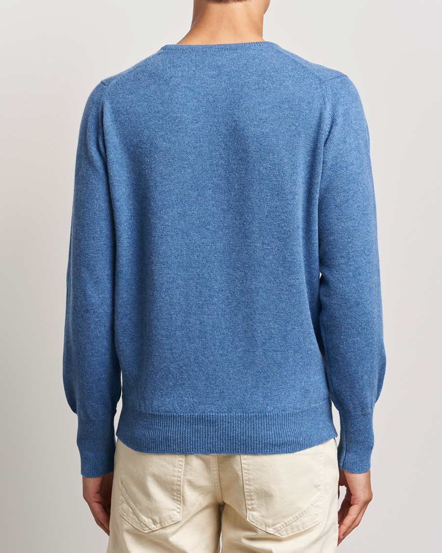 Herren | Pullover | William Lockie | Rob Lambswool Crewneck Jeans