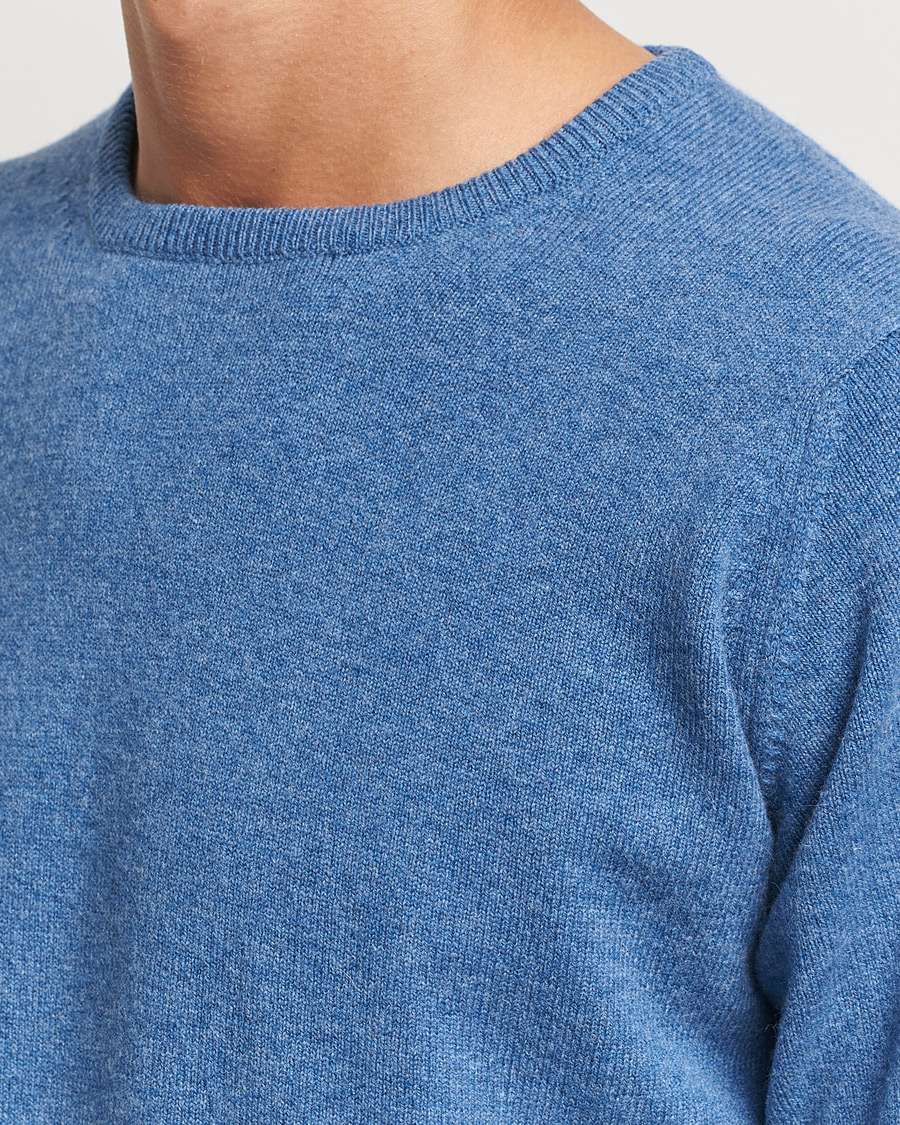 Herren | Pullover | William Lockie | Rob Lambswool Crewneck Jeans