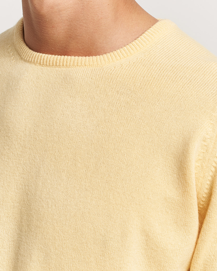 Herren | Pullover | William Lockie | Rob Lambswool Crewneck Solar