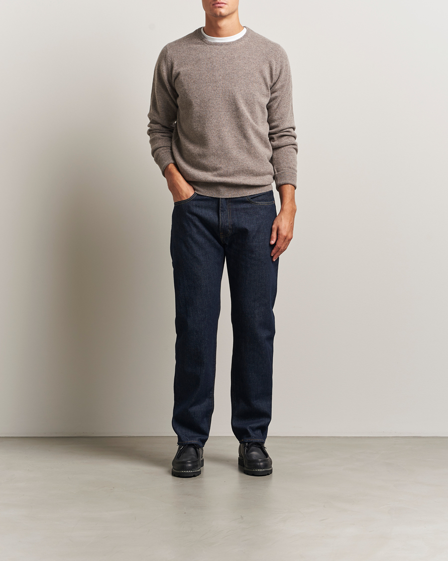 Herren | Pullover | William Lockie | Rob Lambswool Crewneck Vole