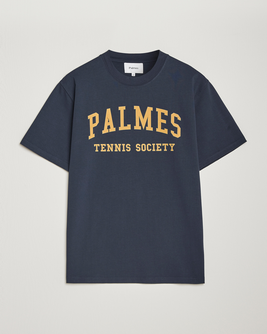 Herren | T-Shirts | Palmes | Ivan T-Shirt Navy