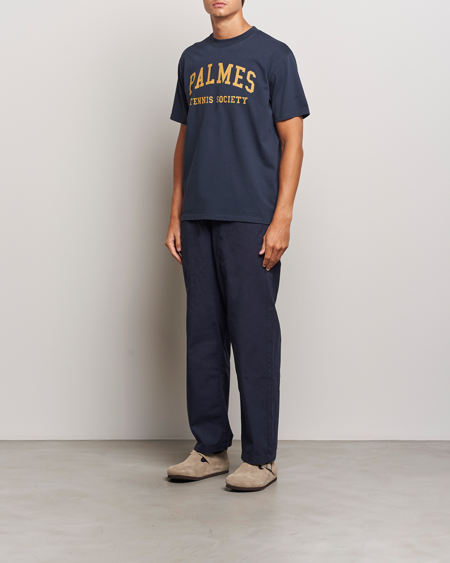 Herren | T-Shirts | Palmes | Ivan T-Shirt Navy
