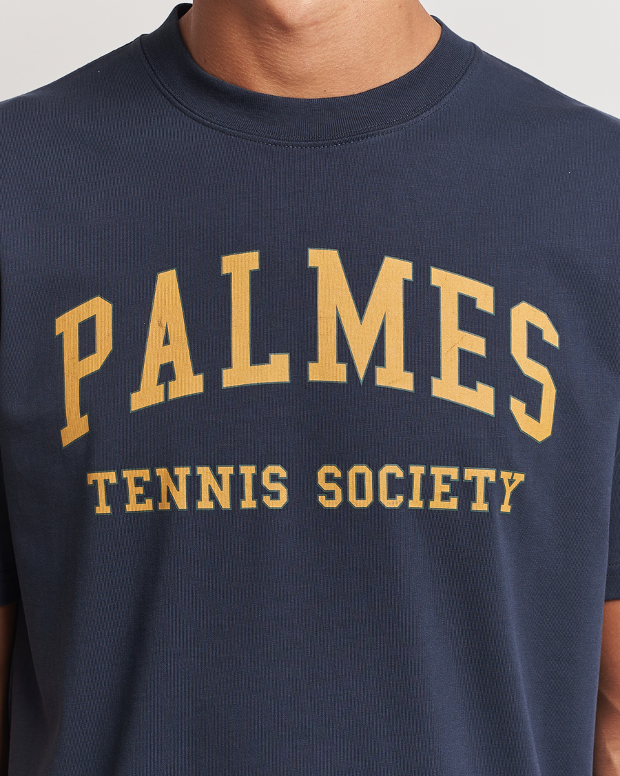 Herren | T-Shirts | Palmes | Ivan T-Shirt Navy