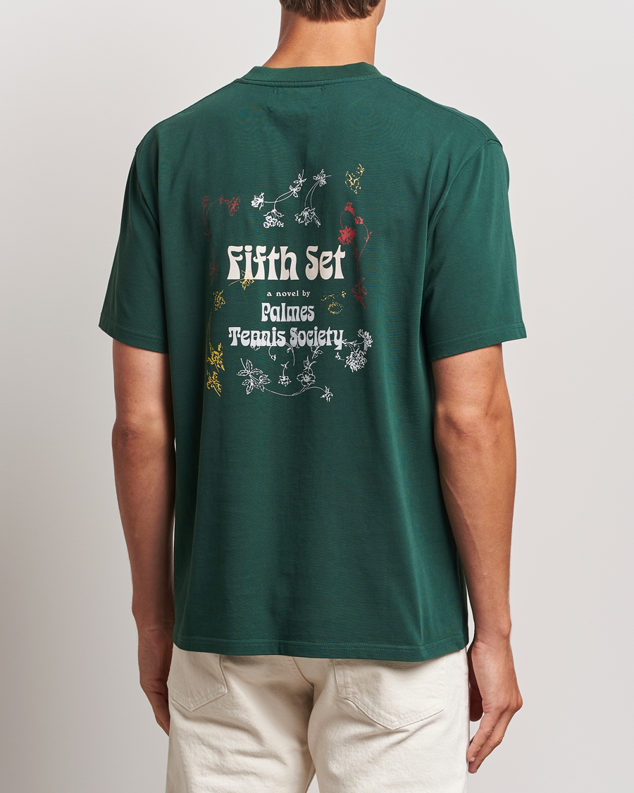 Herren | T-Shirts | Palmes | Fifth Pocket T-Shirt Dark Green