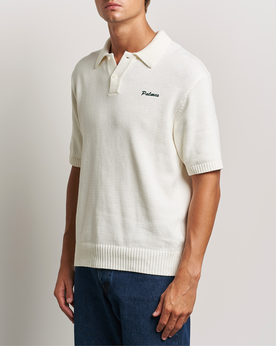 Herren | Poloshirts | Palmes | Marco Knit Polo Off White